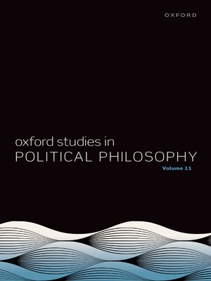 cover image of Oxford Studies in Political Philosophy
